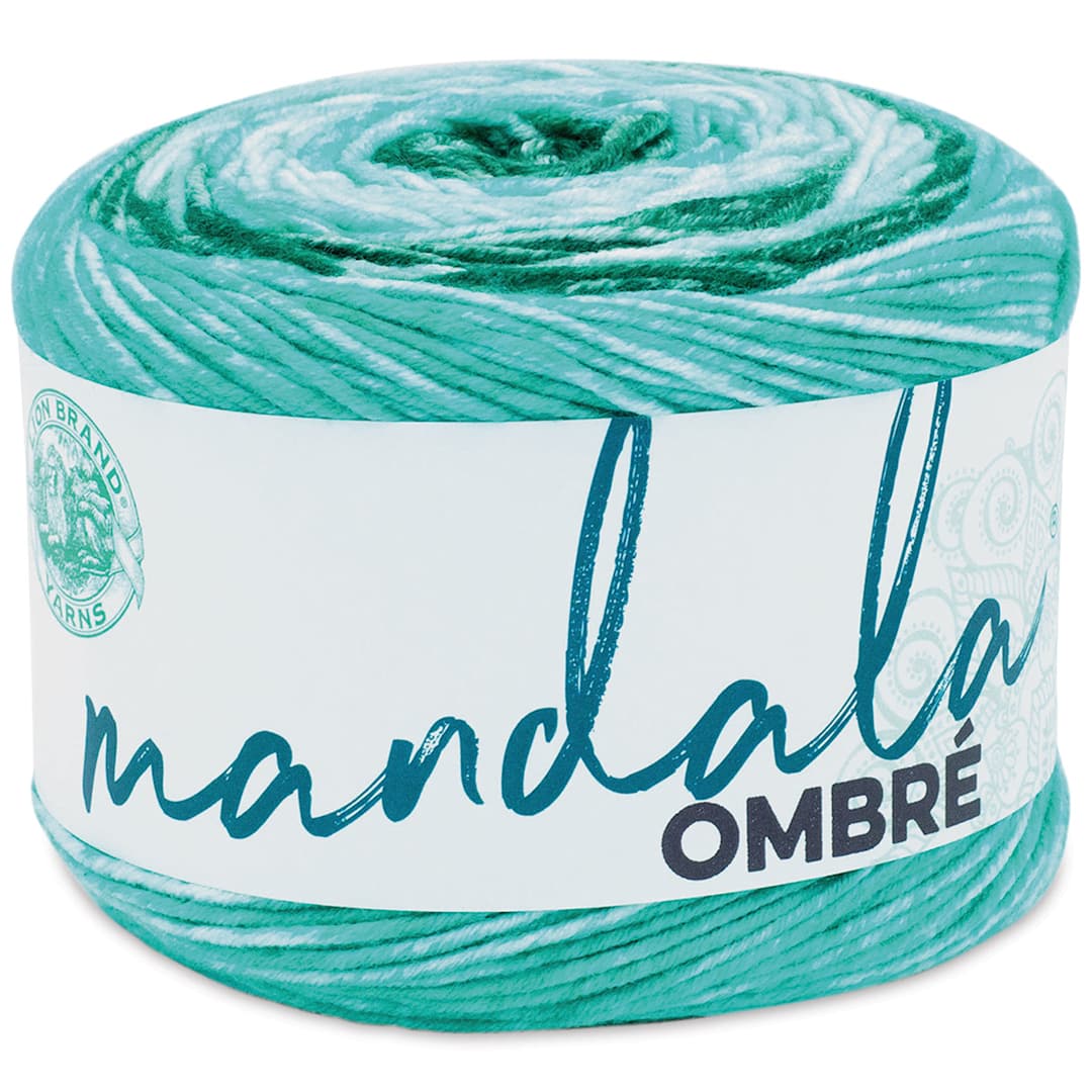 Open in modal - Lion Brand Mandala Ombre Yarn - Zen, 344 yards