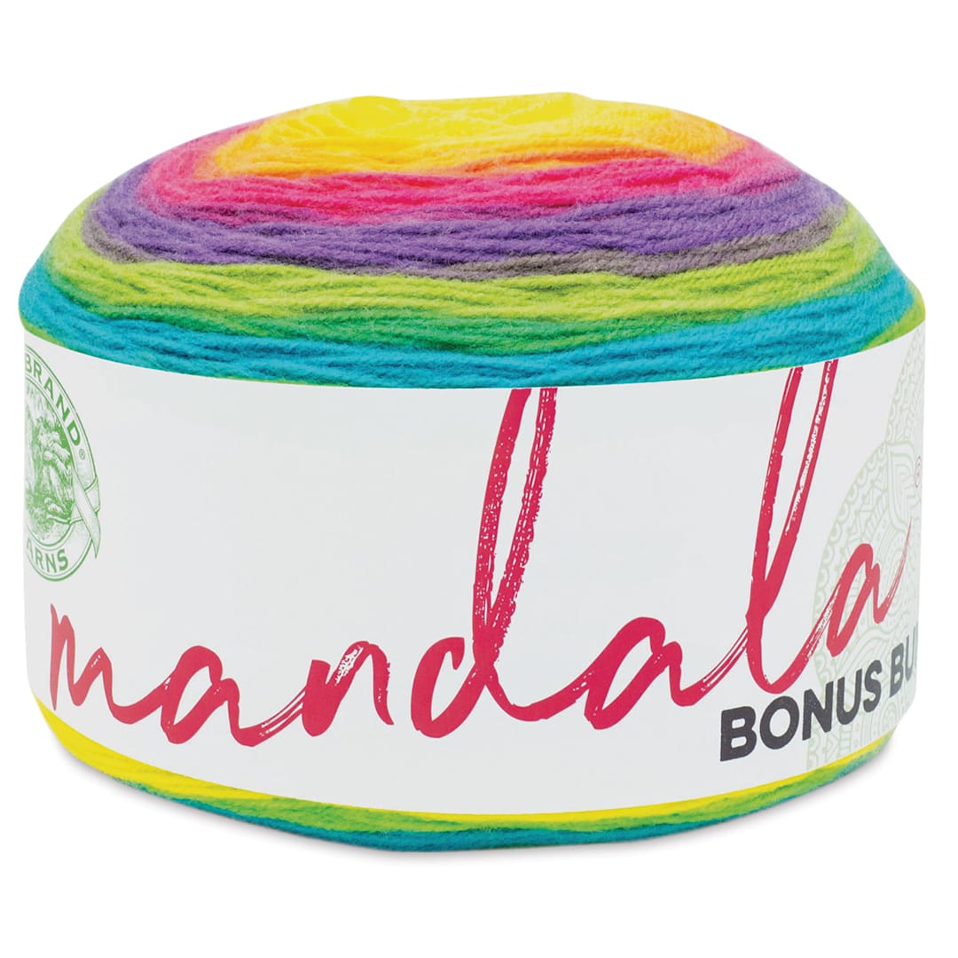Open in modal - Lion Brand Mandala Bonus Bundle Yarn - Gnome, 1,181 yards