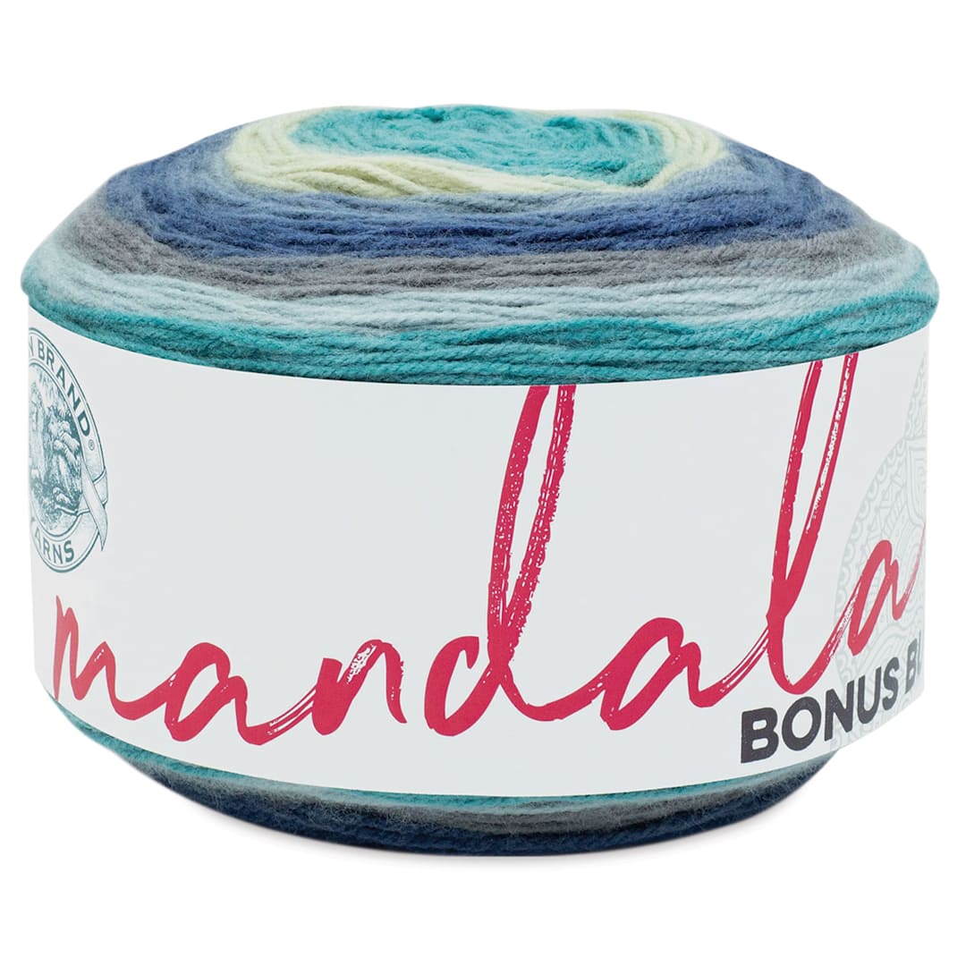 Open in modal - Lion Brand Mandala Bonus Bundle Yarn - Babar, 1,181 yards