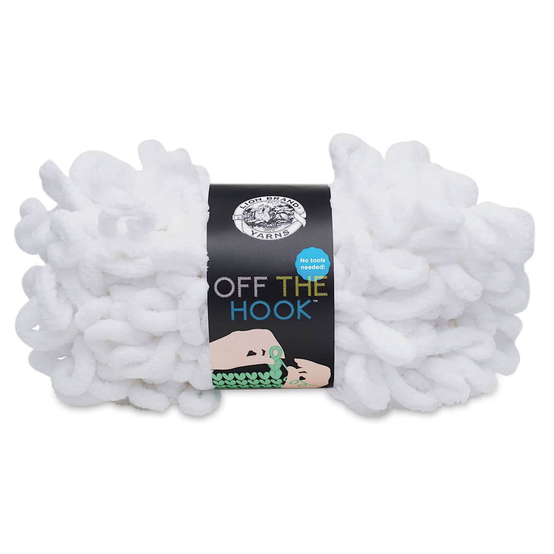 Open in modal - Lion Brand Off The Hook Yarn - Sugarcane