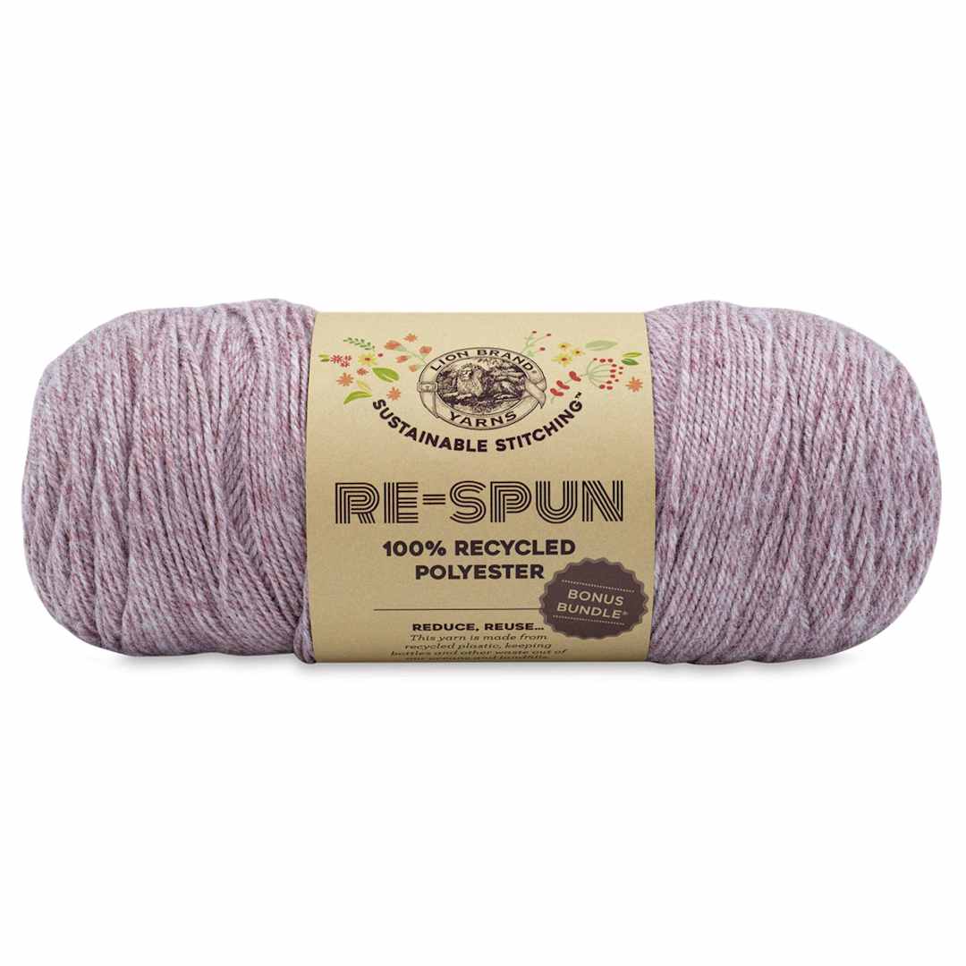 Open in modal - Lion Brand Re-Spun Bonus Bundle Yarn - Blush, 658 yards