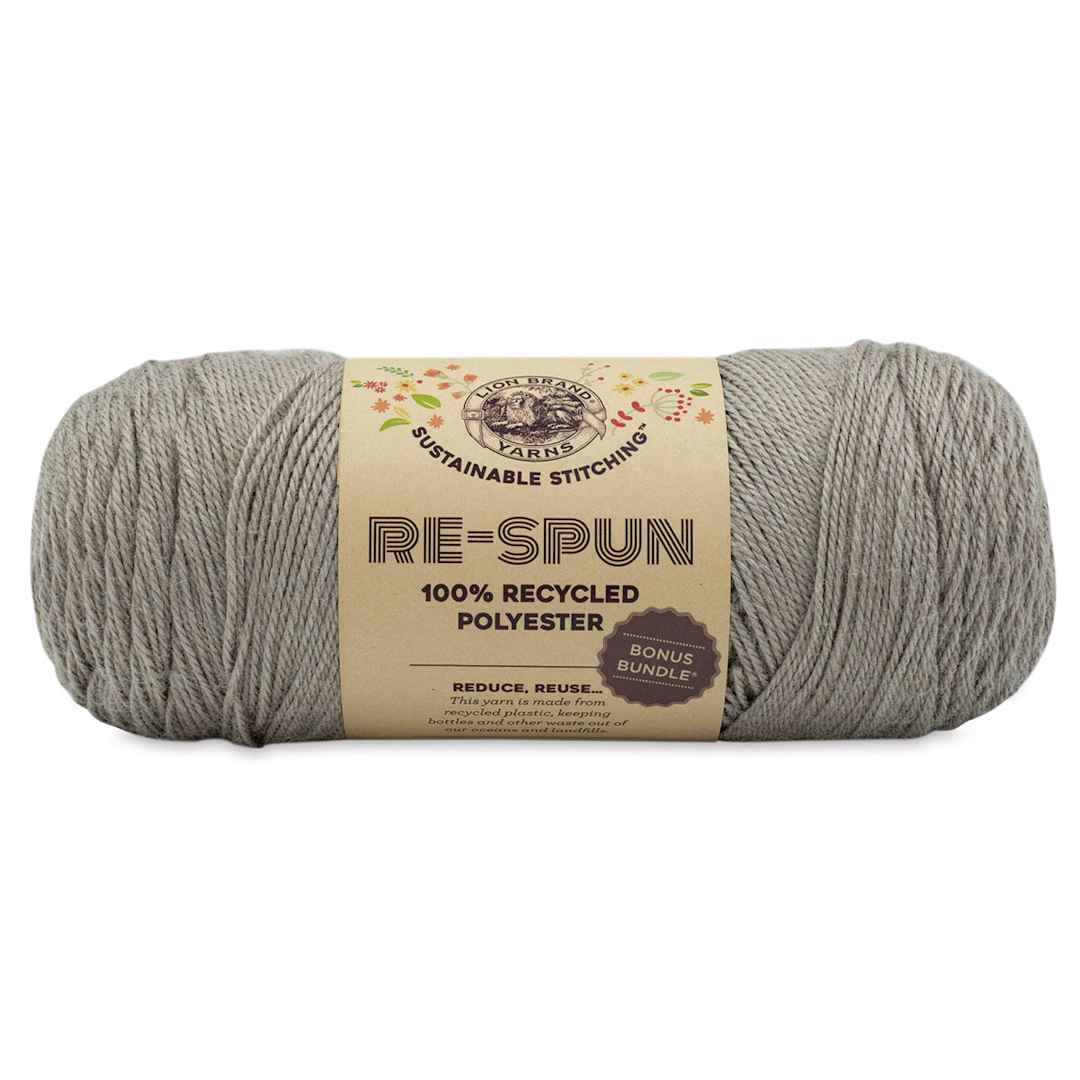 Open in modal - Lion Brand Re-Spun Bonus Bundle Yarn - Hazelwood, 658 yards