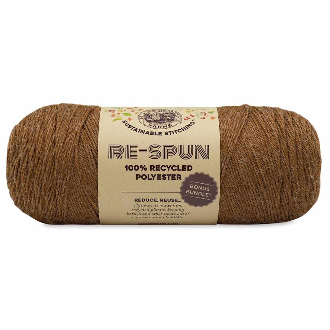 Open in modal - Lion Brand Re-Spun Bonus Bundle Yarn - Cider, 658 yards