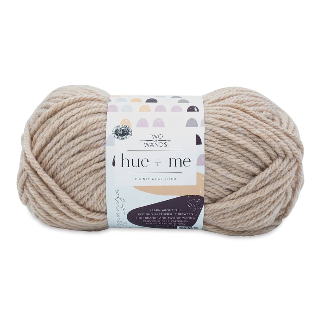 Open in modal - Lion Brand Hue + Me Yarn - Desert