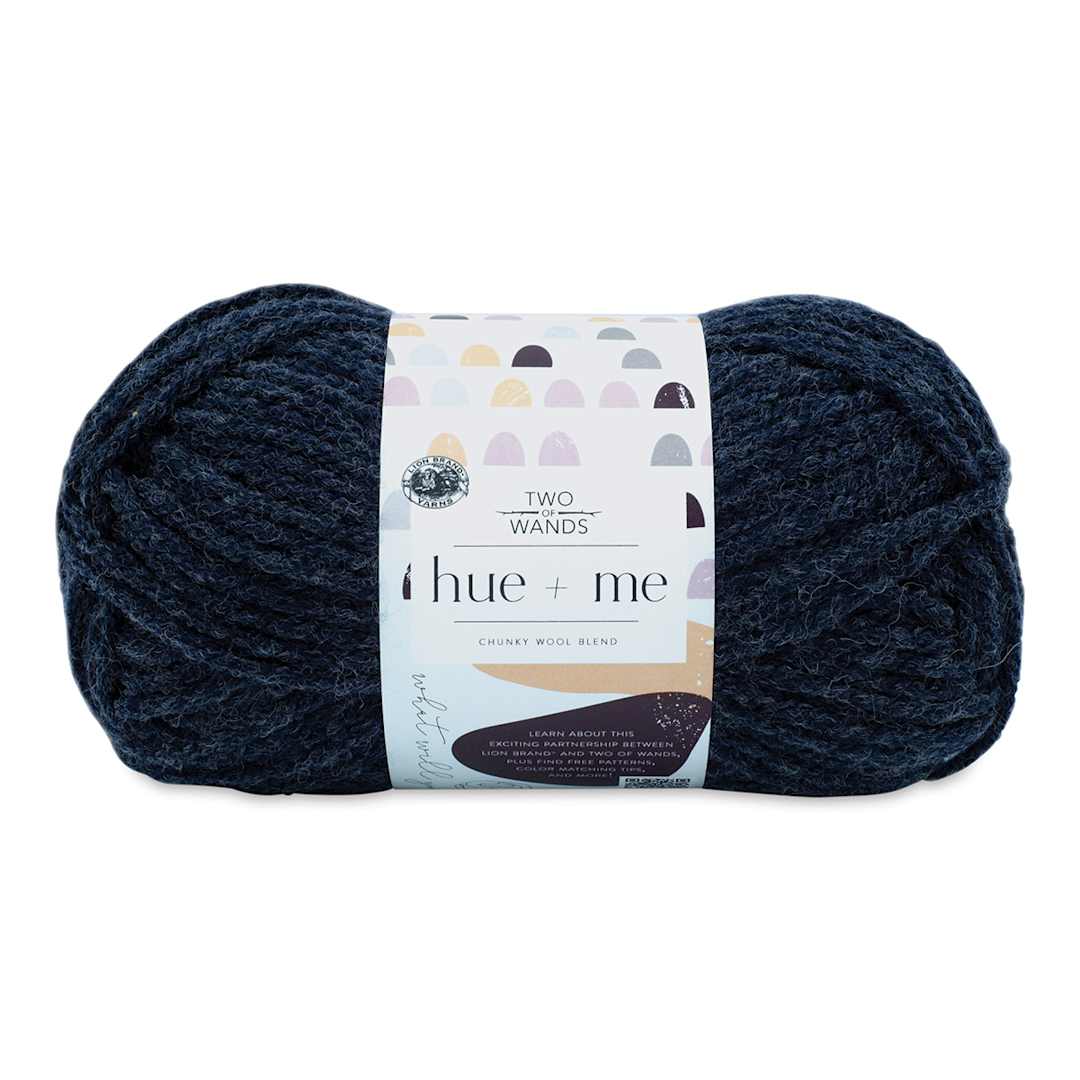 Open in modal - Lion Brand Hue + Me Yarn - Peacoat