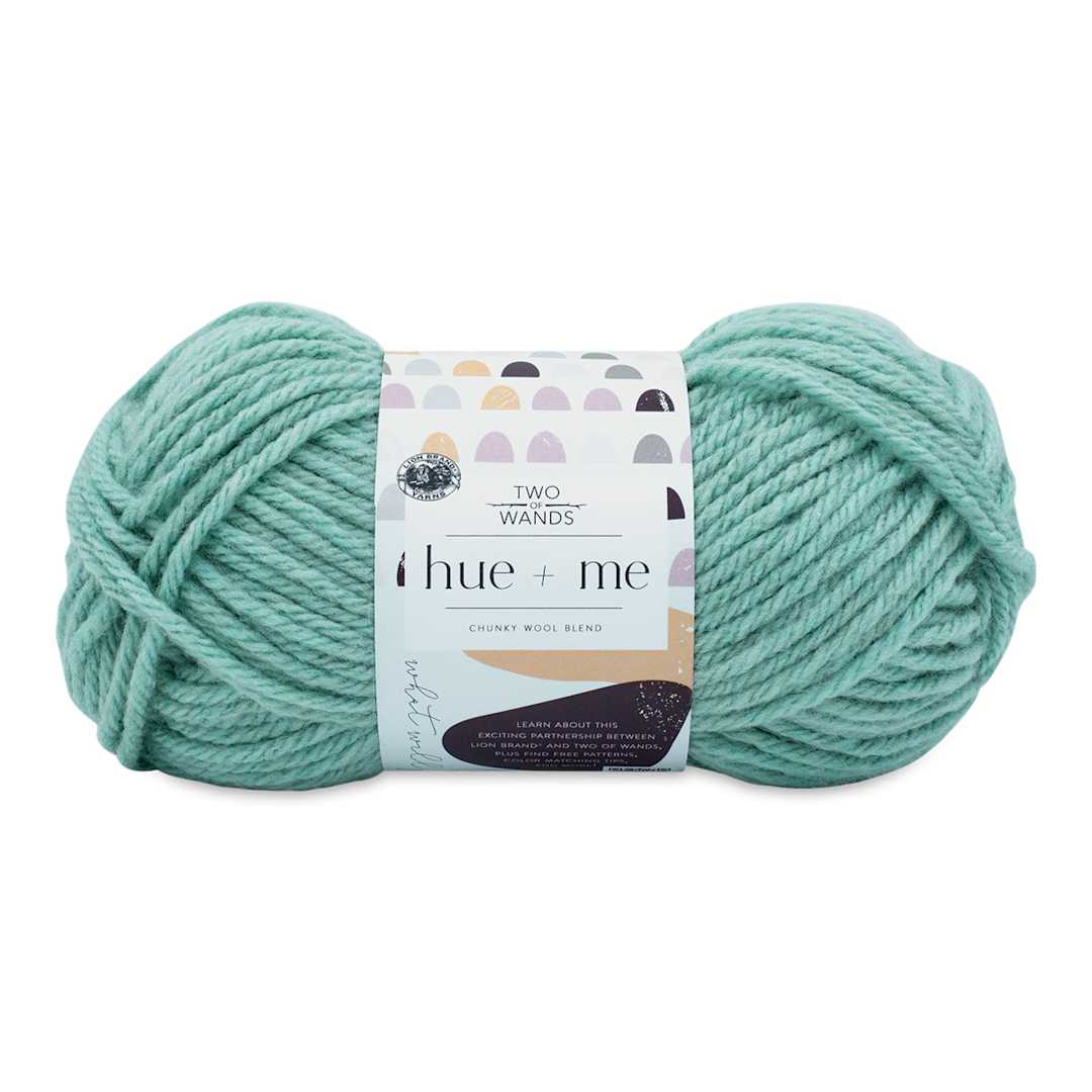 Open in modal -  Lion Brand Hue + Me Yarn - Sea Glass
