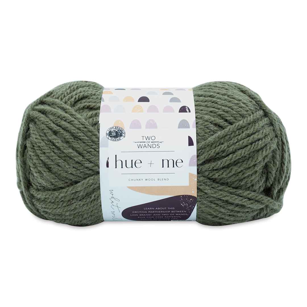 Open in modal - Lion Brand Hue + Me Yarn - Fatigues