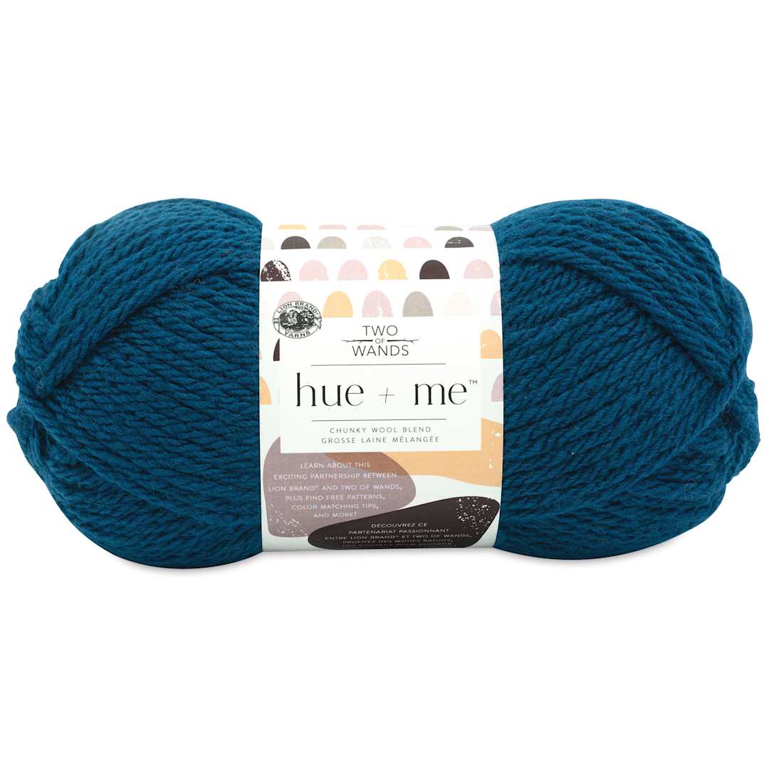 Open in modal - Lion Brand Hue + Me Yarn - Deep Sea