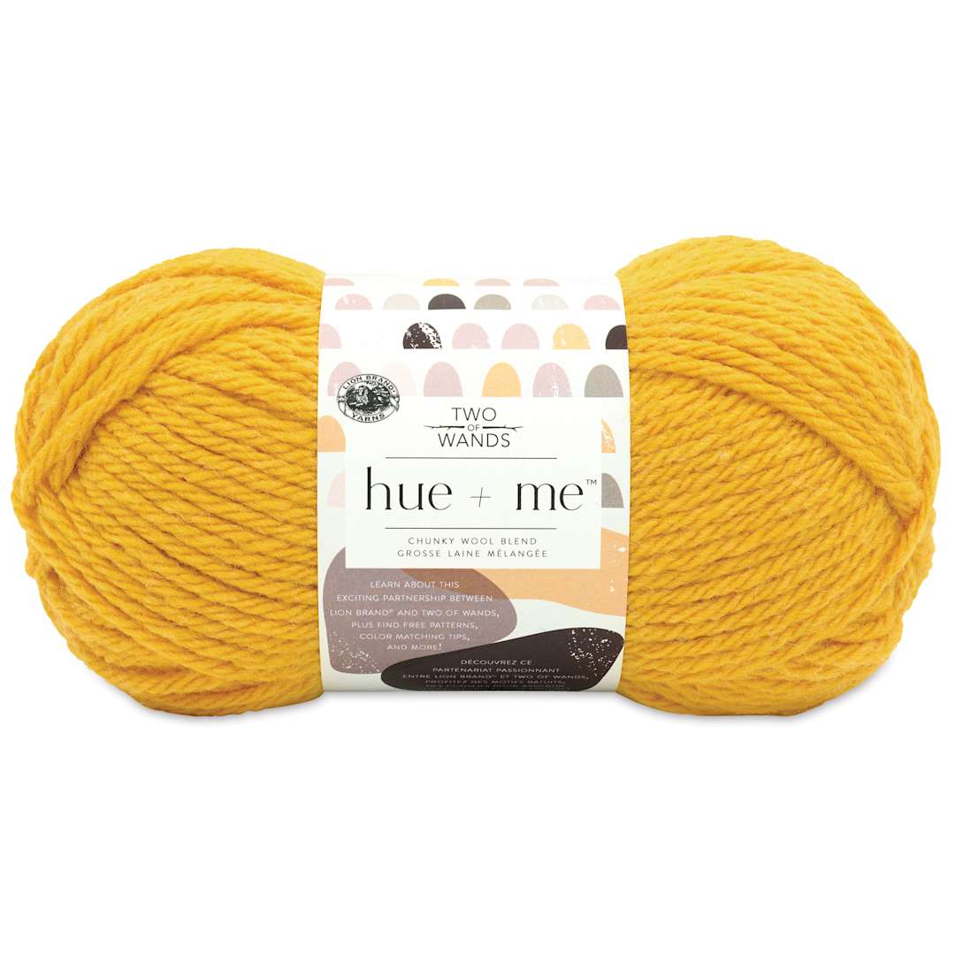 Open in modal - Lion Brand Hue + Me Yarn - Sunflower