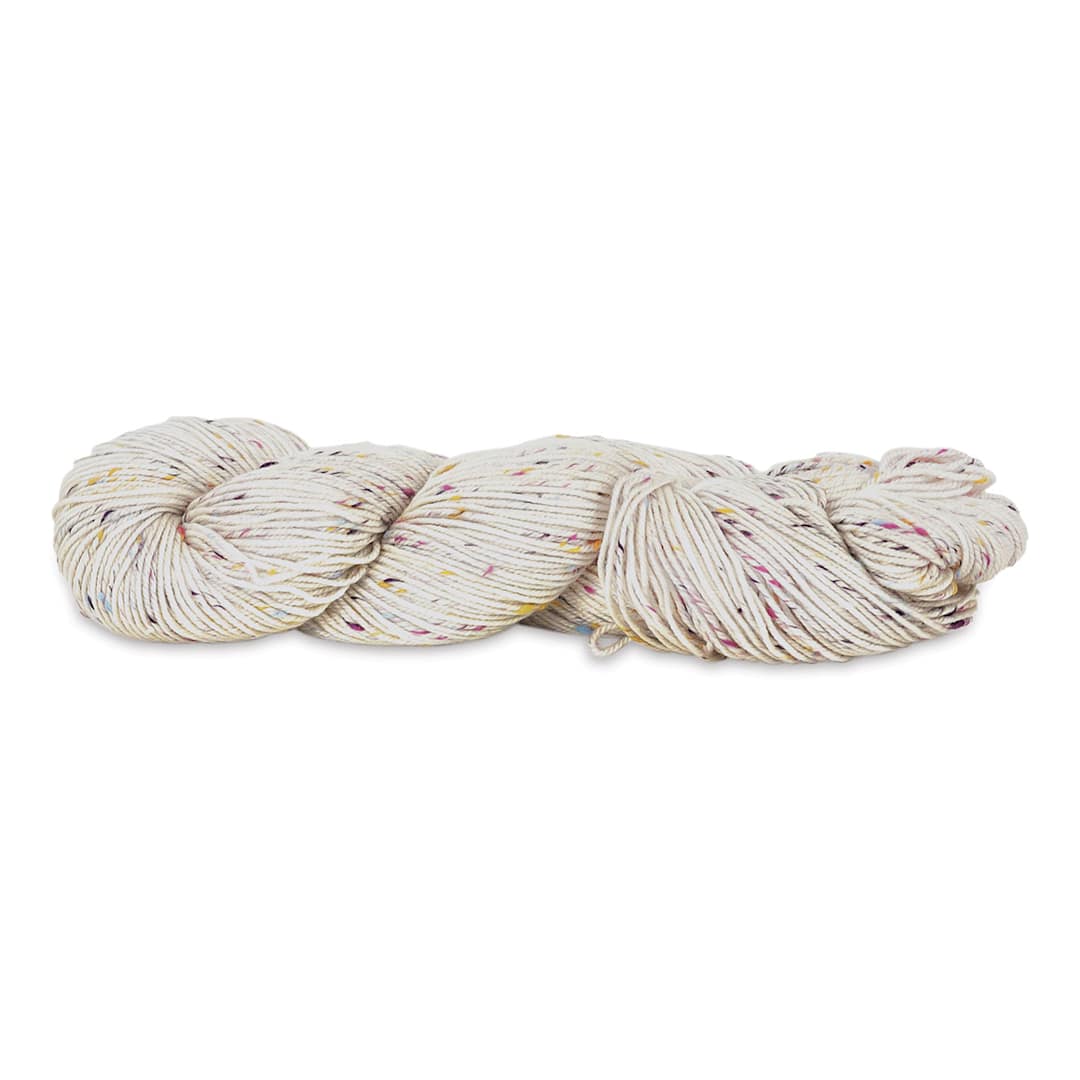 Open in modal - HiKoo Sueno Tweed Yarn - Comforting Cream, 255 yards