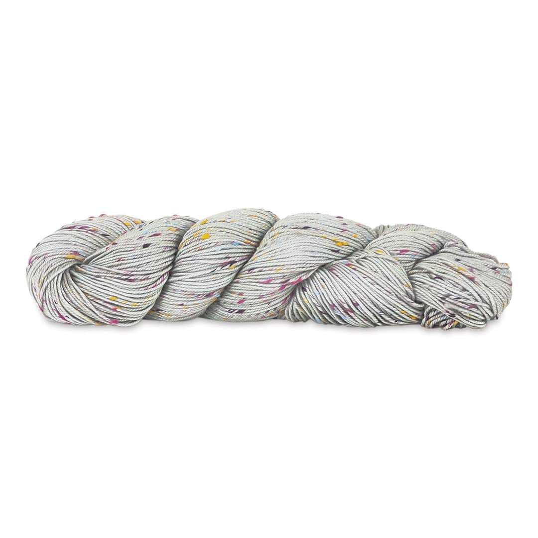 Open in modal - HiKoo Sueno Tweed Yarn - Soothing Silver, 255 yards