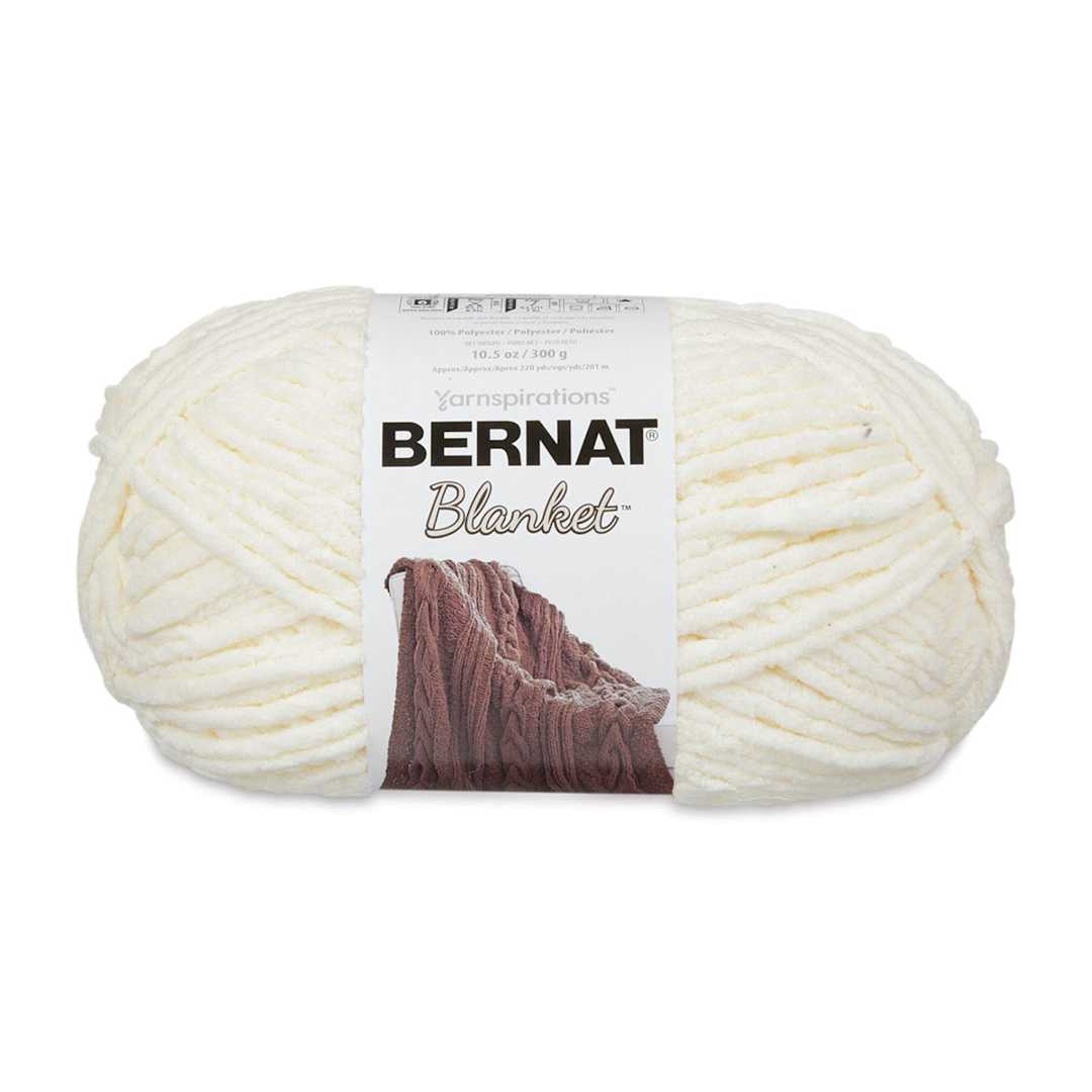 Open in modal - Bernat Blanket Yarn - Vintage White, 220 yards