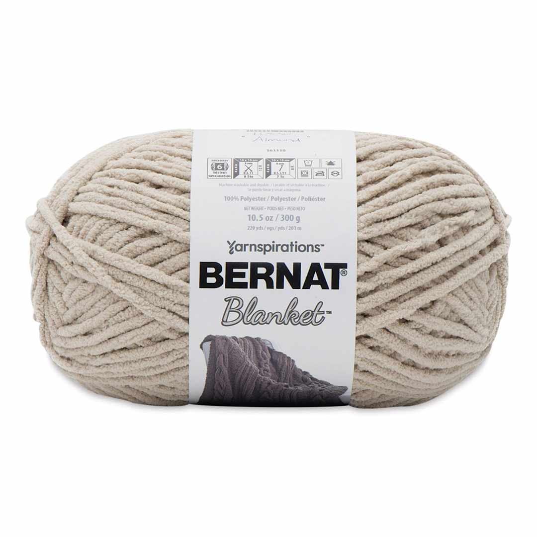 Open in modal - Bernat Blanket Yarn - Almond, 220 yards