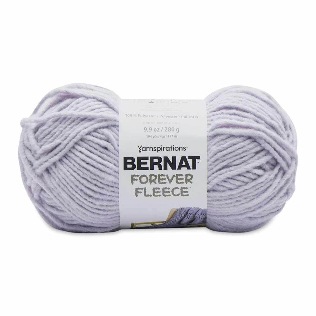 Open in modal - Bernat Forever Fleece Yarn - Lavender, 194 yards