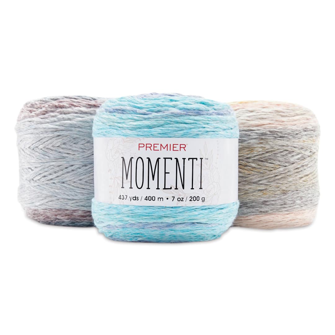 Open in modal - Premier Yarn Momenti Yarn (a selection of 3 available colored yarns)