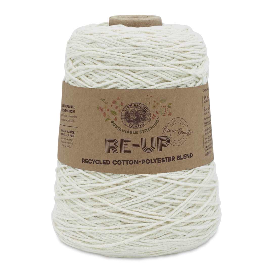Open in modal - Lion Brand Re-Up Bonus Bundle Yarn - Full Moon, 651 yds