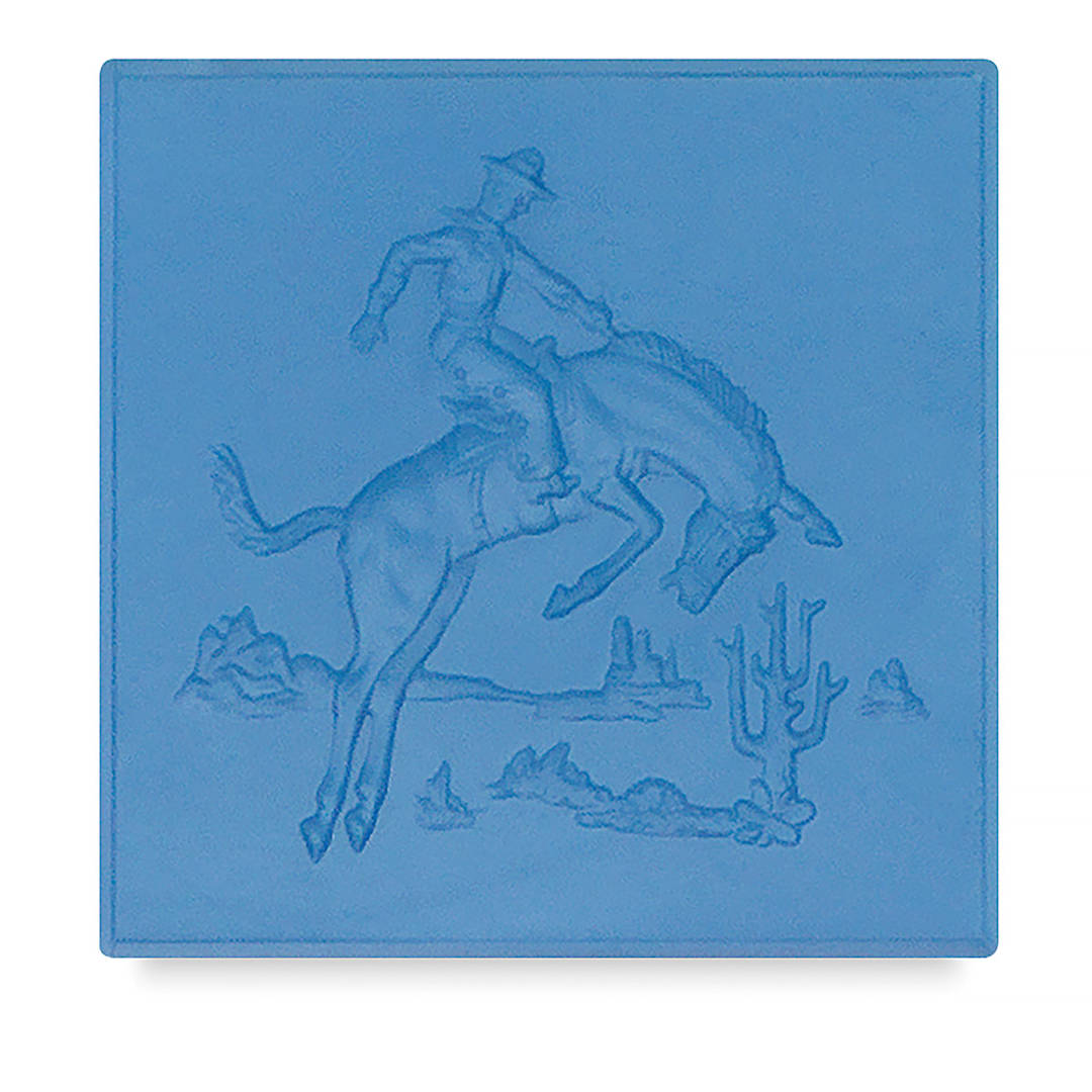 Open in modal - Metal Smith Mold - 4" x 4", Bronco