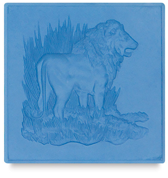 Open in modal - Metal Smith Mold - 4" x 4", Lion