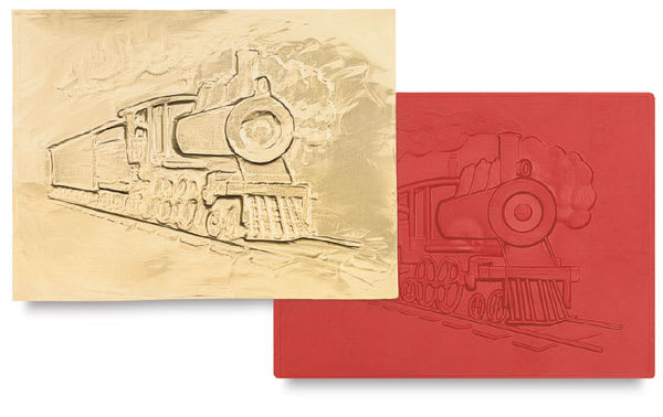 Open in modal - Metal Smith Molds - Top view of Locomotive Mold
