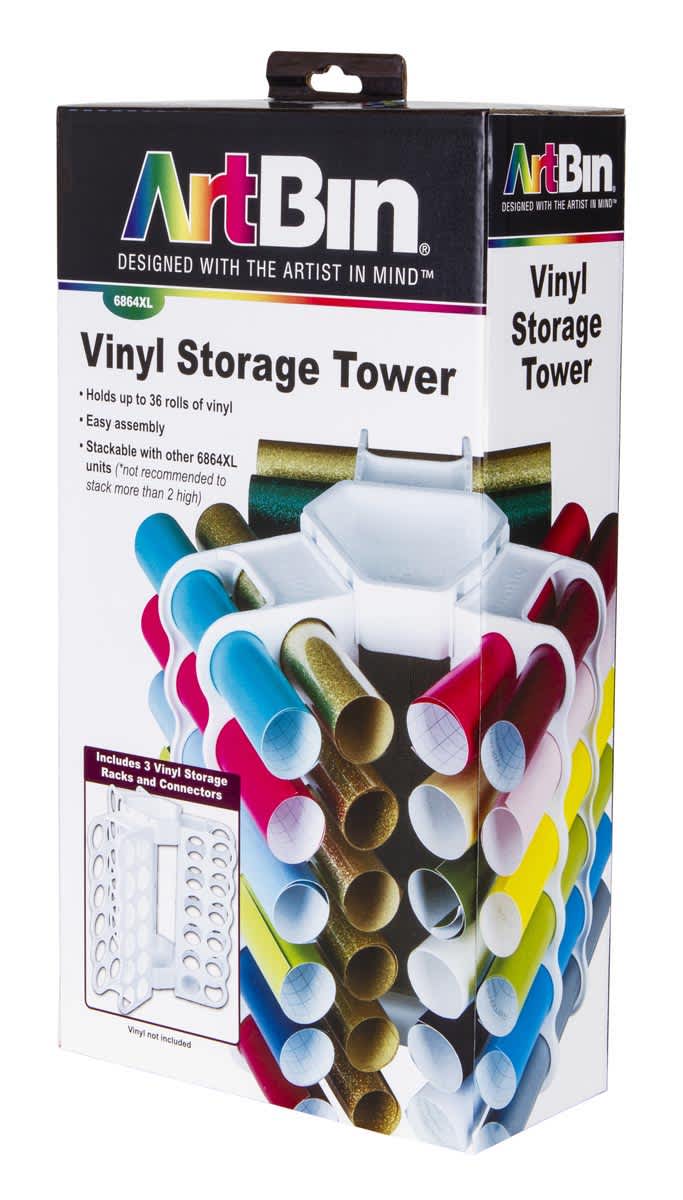 Open in modal - Vinyl Storage Tower 36-Roll Vinyl Storage Tower