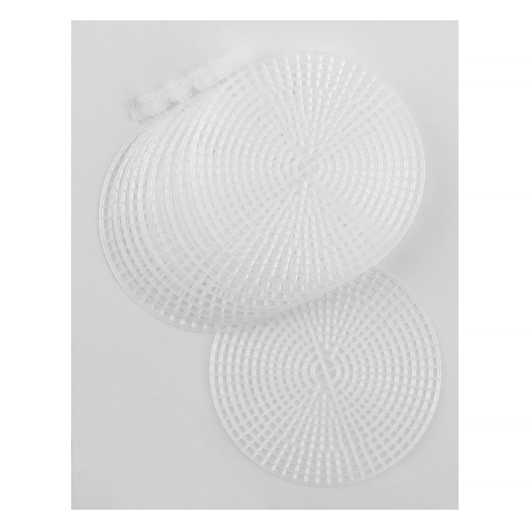 Open in modal - Darice Plastic Canvas Circles, Pkg of 10