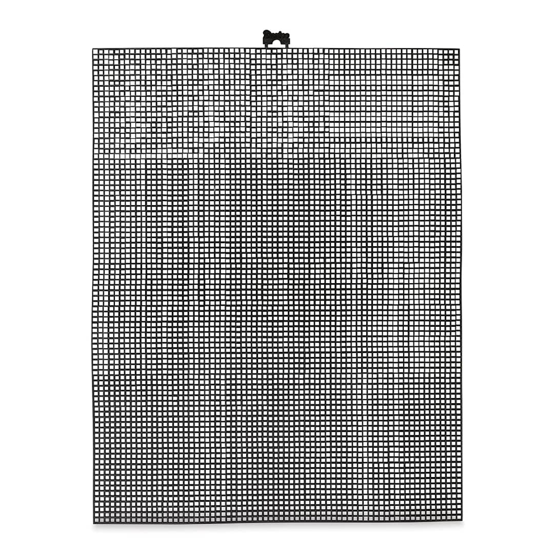 Open in modal - Colorful Plastic Canvas - 10-1/2" x 13-1/2", Black