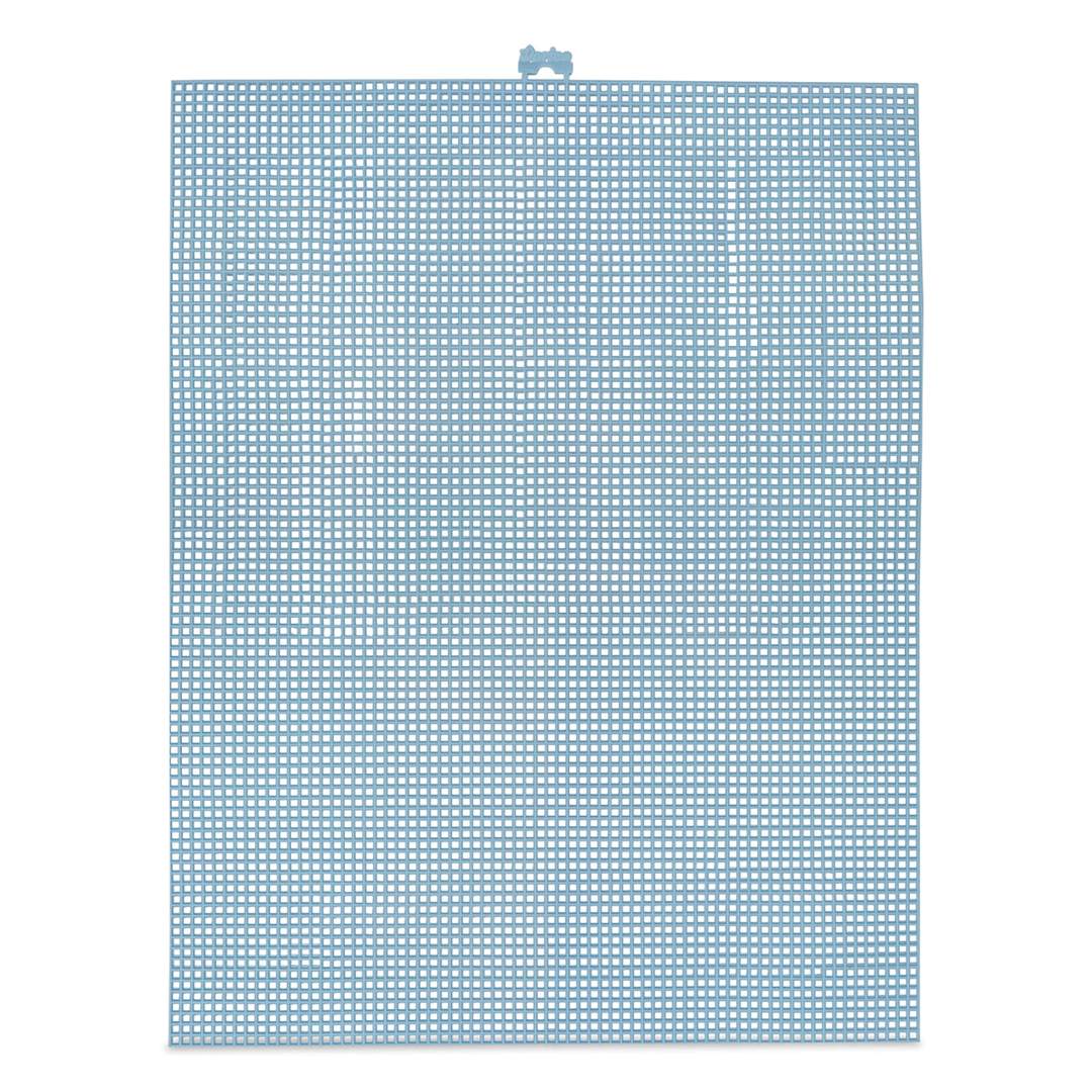 Open in modal - Colorful Plastic Canvas - 10-1/2" x 13-1/2", Light Blue