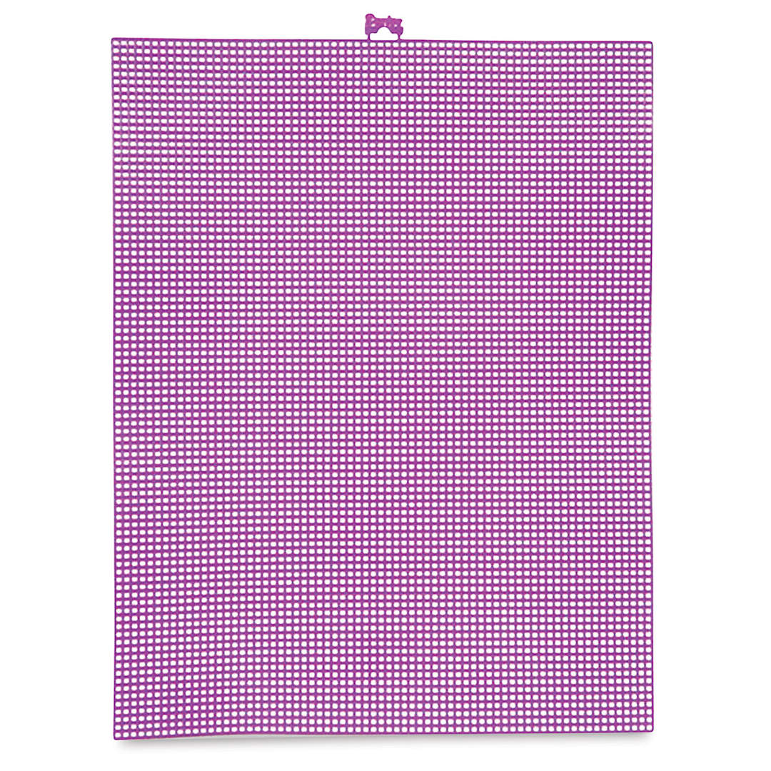 Open in modal - Colorful Plastic Canvas - 10-1/2" x 13-1/2", Purple, 7 ct