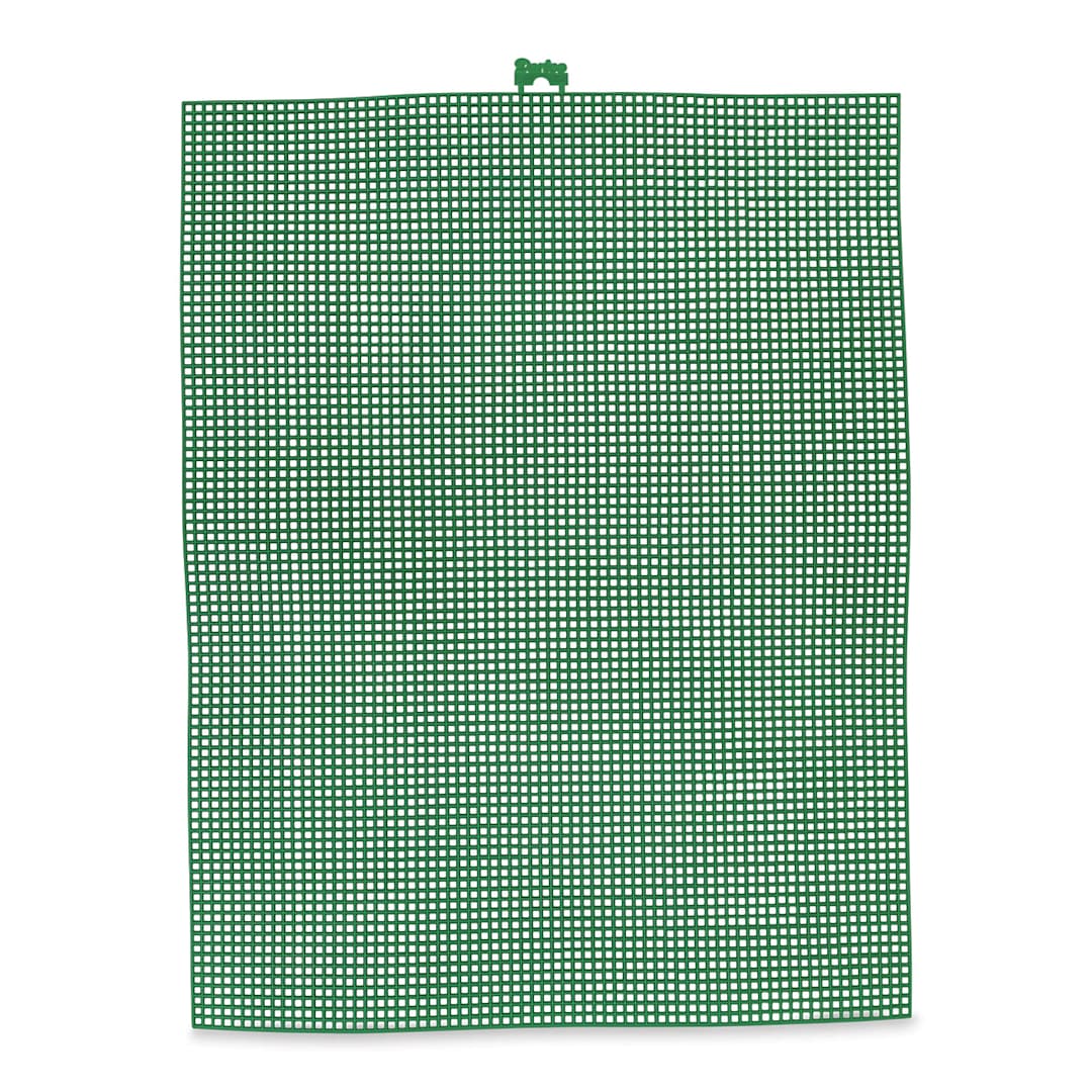 Open in modal - Colorful Plastic Canvas - 10-1/2" x 13-1/2", Christmas Green