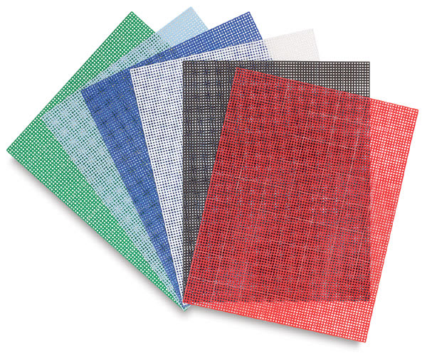 Open in modal - Colorful Plastic Canvases (Assorted colors)