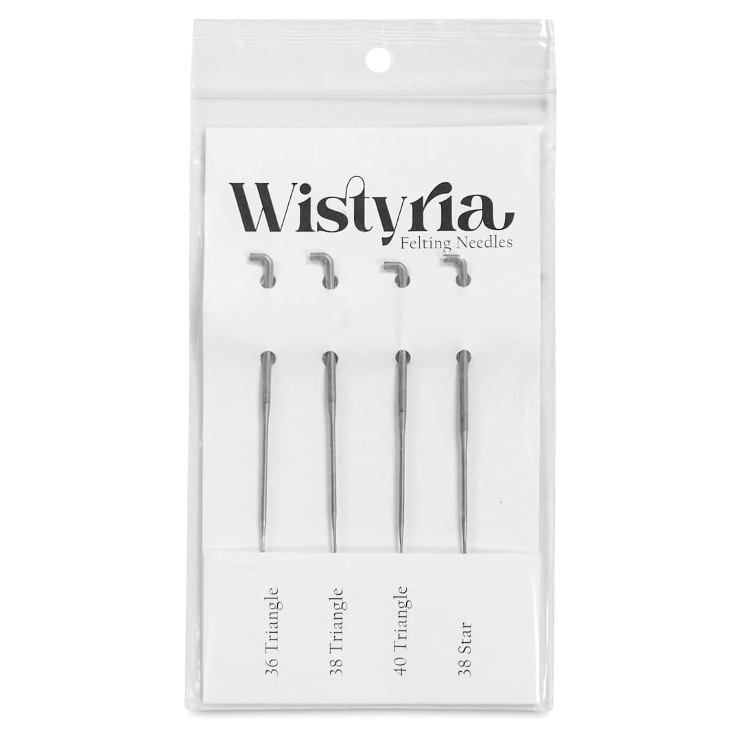 Open in modal - Wistyria Editions Felting Needles - Assorted, 3", Set of 4 - front of packaging