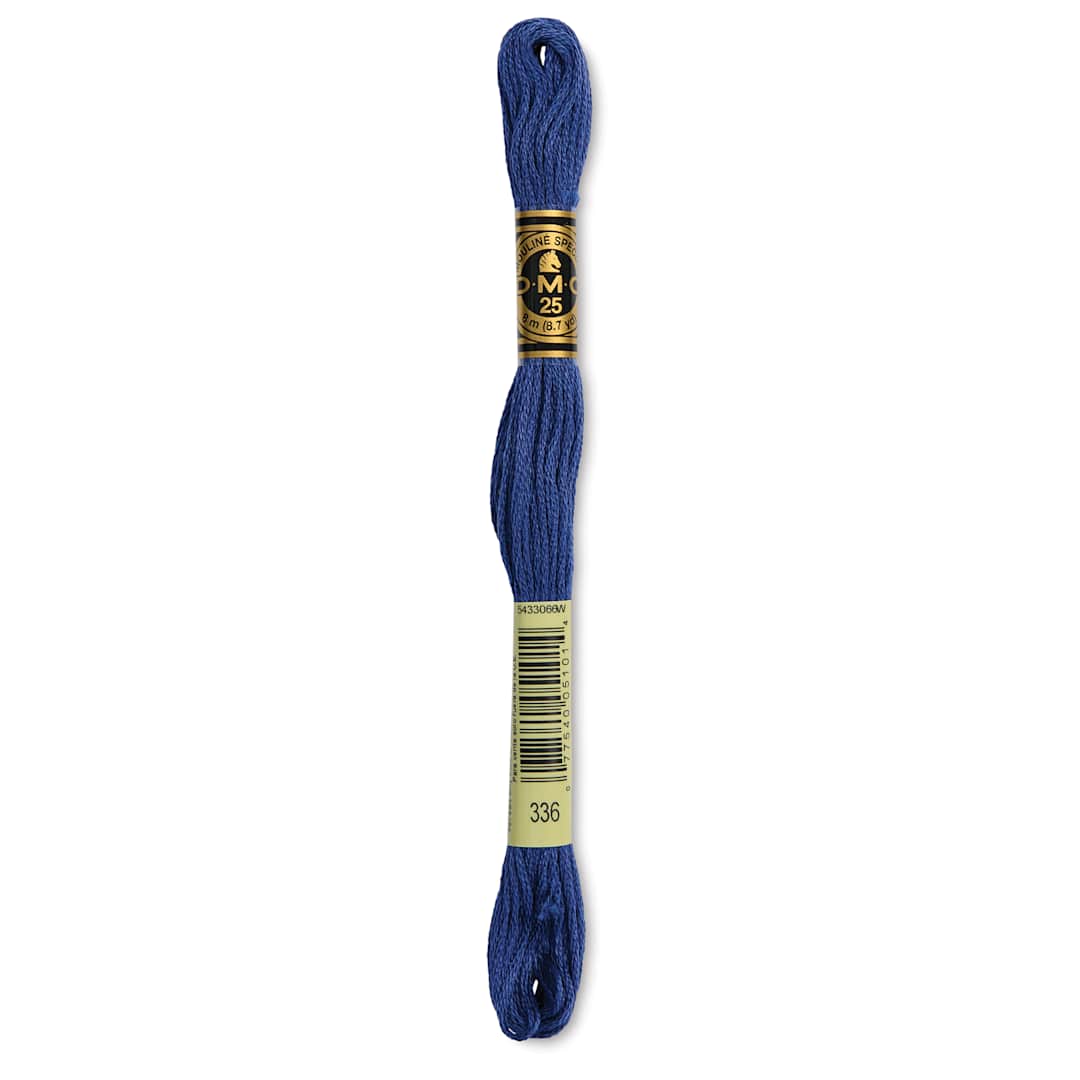 Open in modal - DMC Cotton Embroidery Floss - Navy Blue, 8-3/4 yards