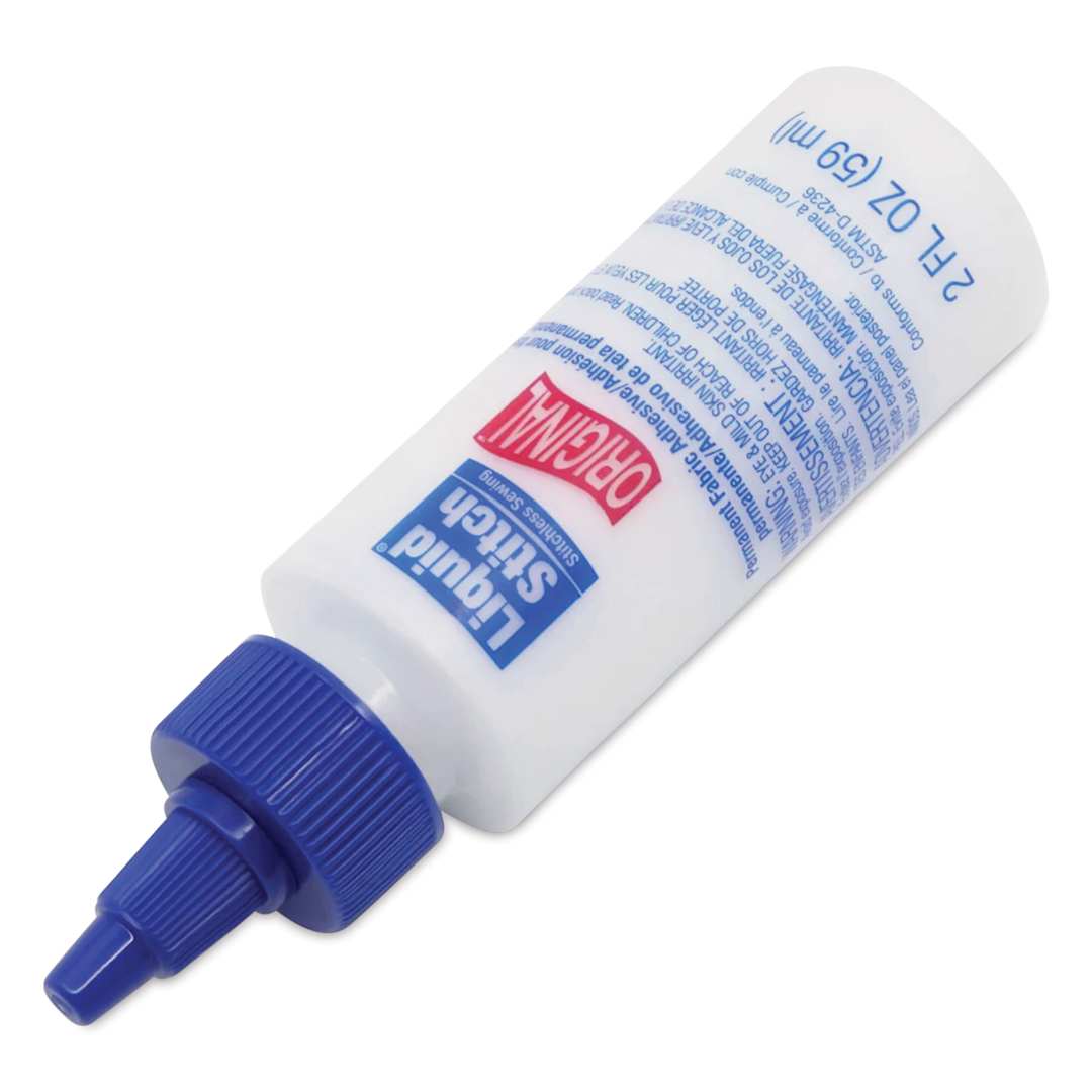 Open in modal - Dritz Liquid Stitch Permanent Fabric Adhesive - 2 oz Bottle