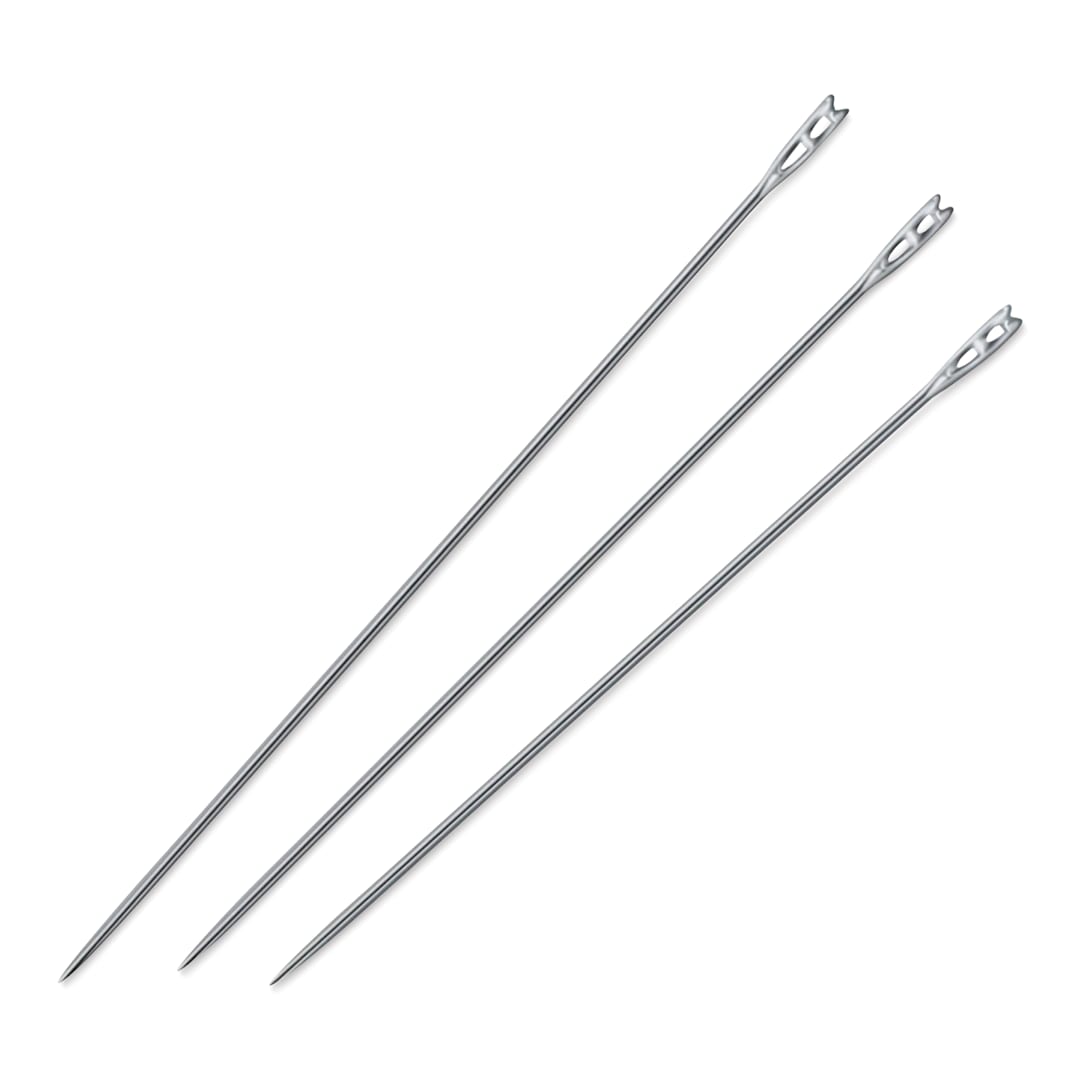 Open in modal - Dritz Easy Threading Hand Needles one needle of each size