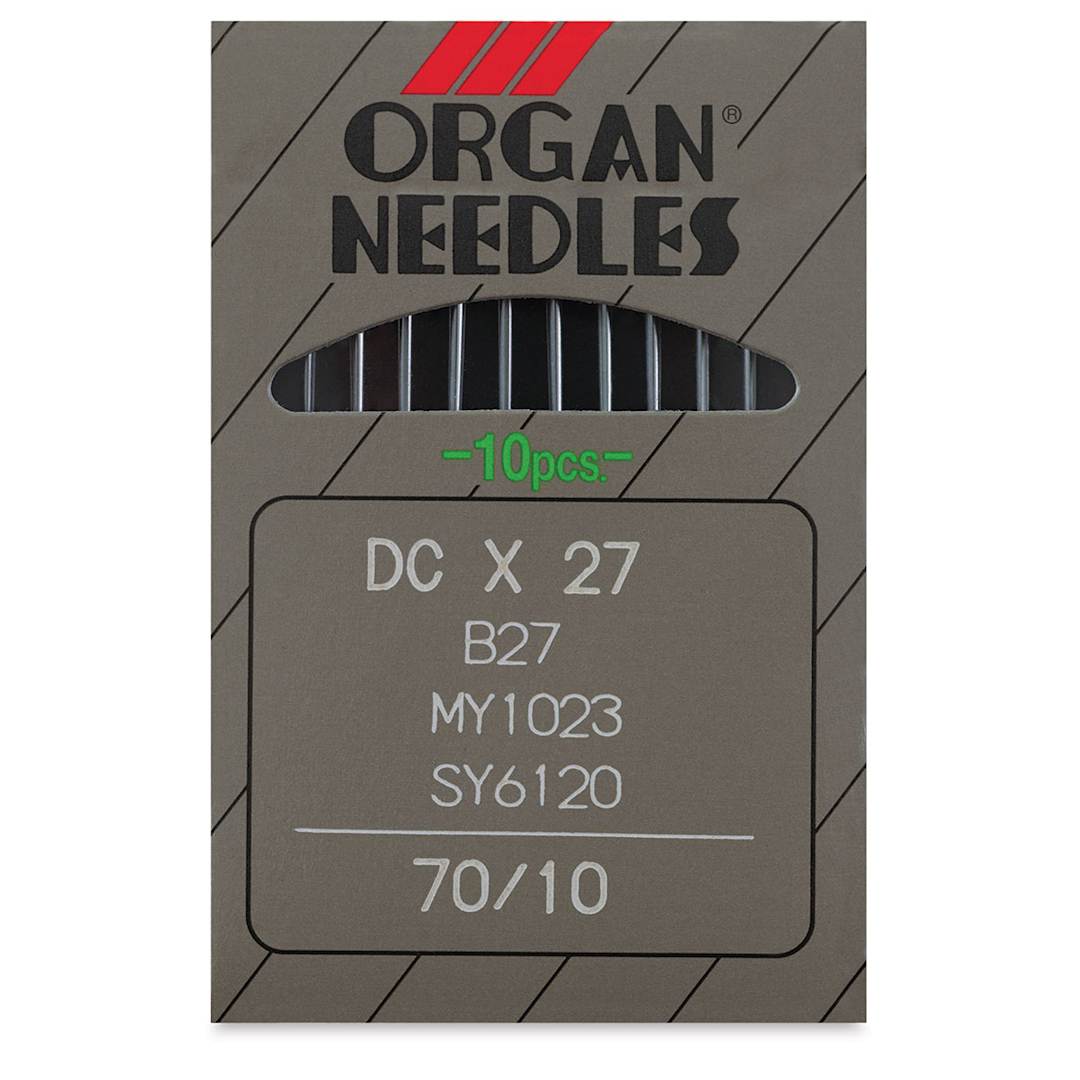 Open in modal - Sewing Needles - Front of Package of ten Size 10 Sewing Machine needles
