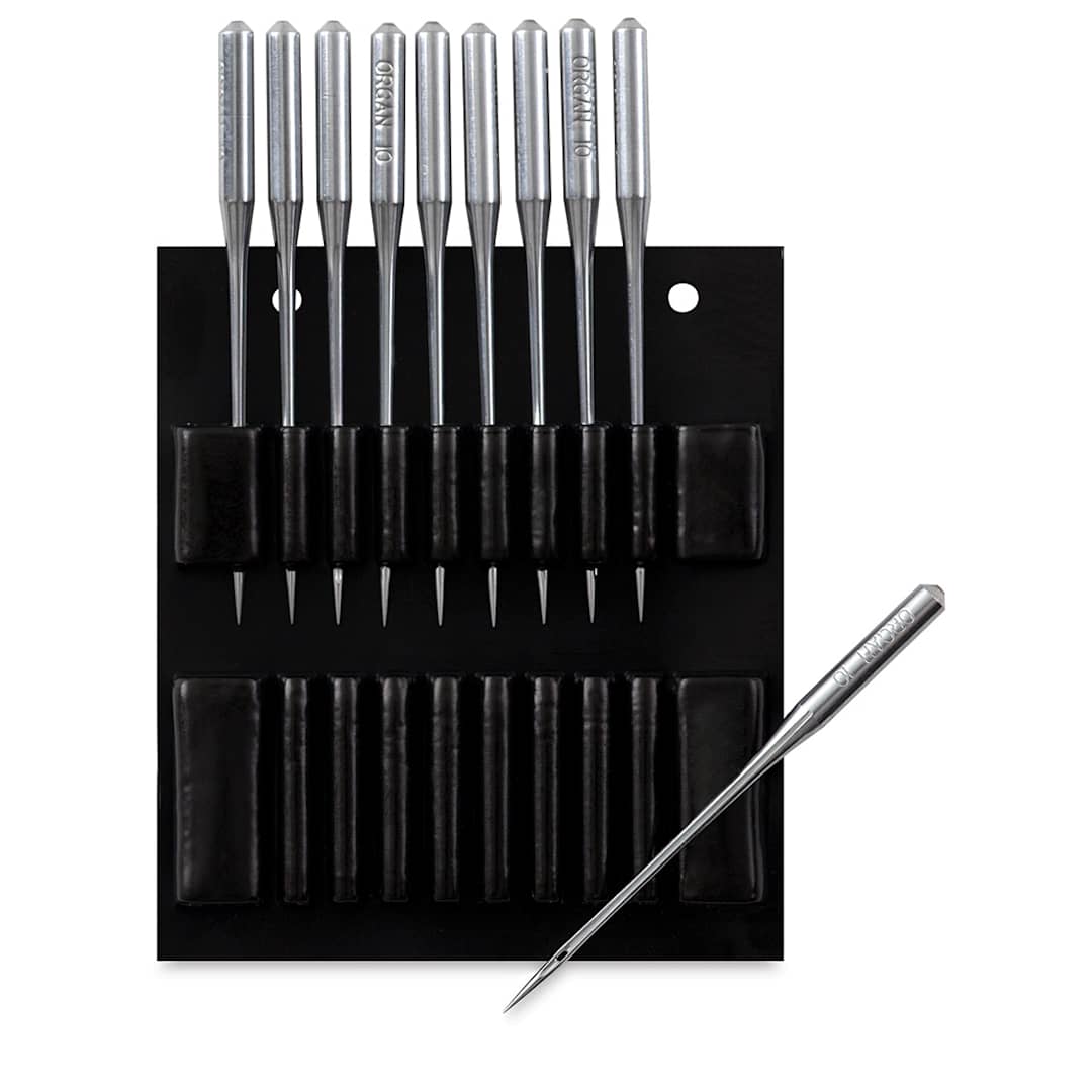 Open in modal - Sewing Needles - Open Package of Sewing Machine needles with one removed