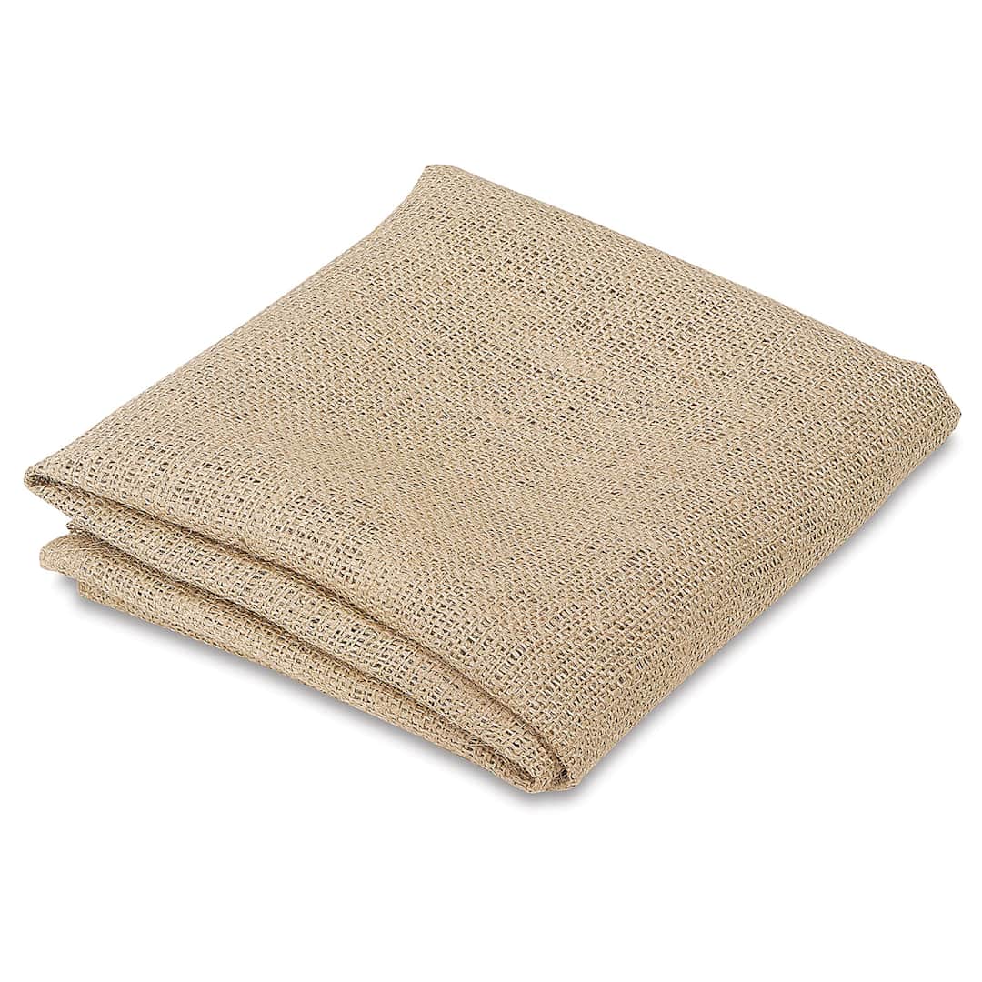 Open in modal - Natural Burlap - 1 Yard of folded Burlap