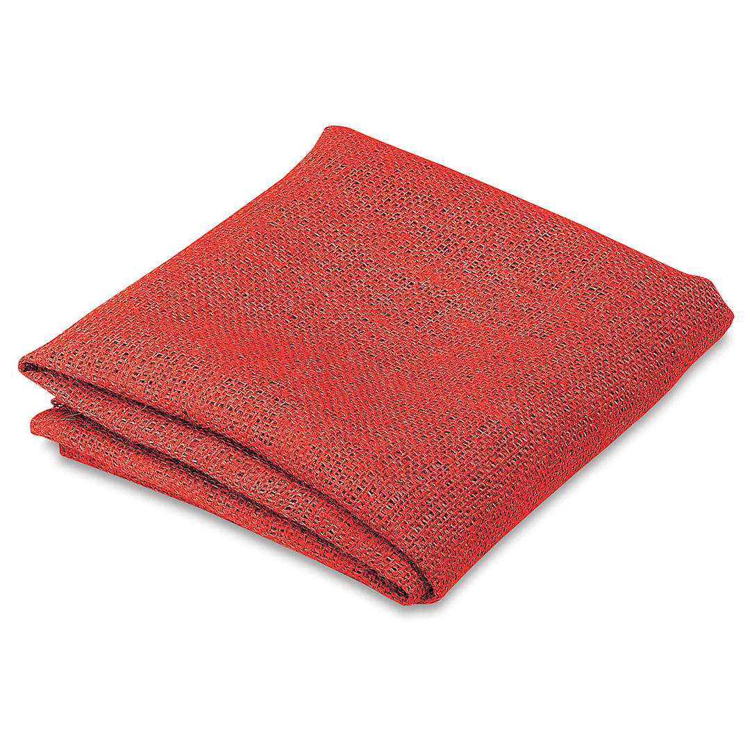 Open in modal - Brightly Colored Burlap - 46" x 1 yd, Barn Red