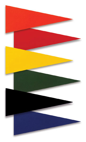 Open in modal - Felt Pennants, Pkg of 12