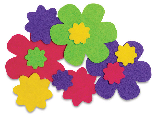 Open in modal - Shapes: Flowers, 36 Pcs