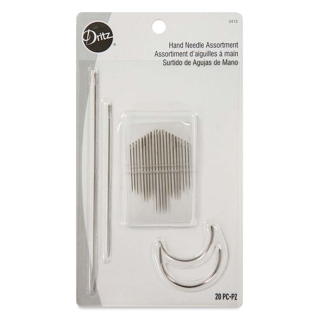 Open in modal - Dritz Assorted Quilting Needle Collection - Set of 24 - front of packaging