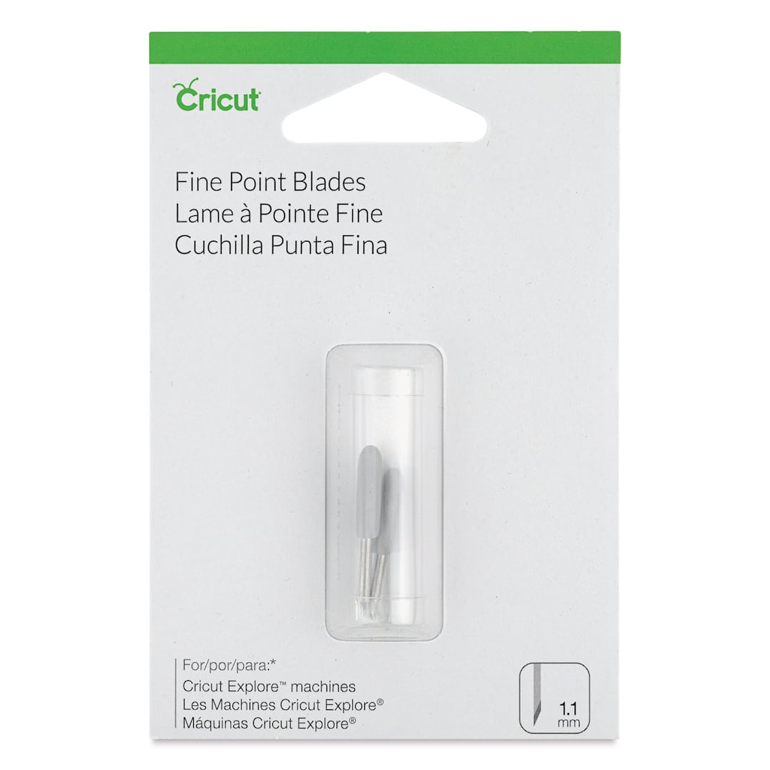 Open in modal - Cricut Blade - Fine Point Blade - front of packaging