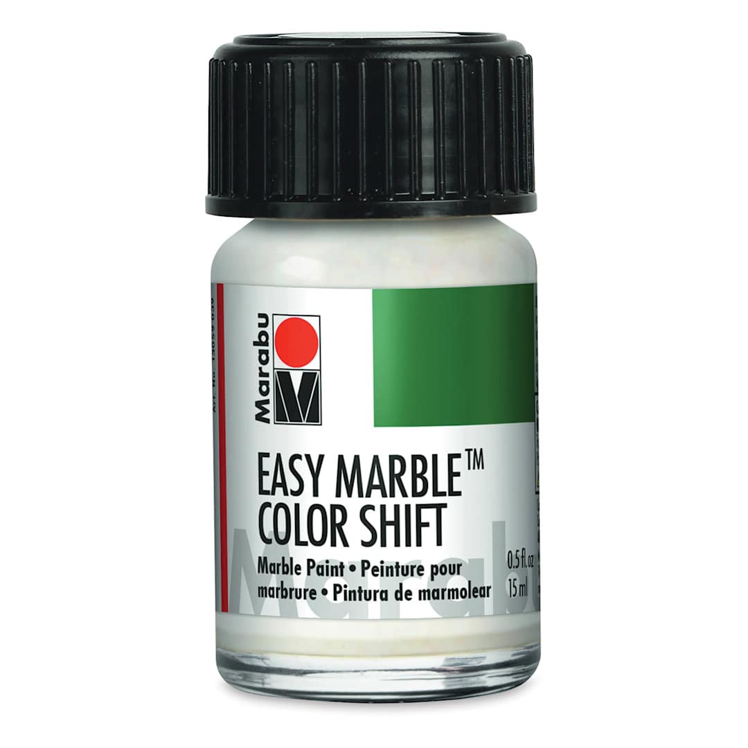 Open in modal - Marabu Easy Marble - Glitter Green/Red/Gold (Color Shift), 15 ml