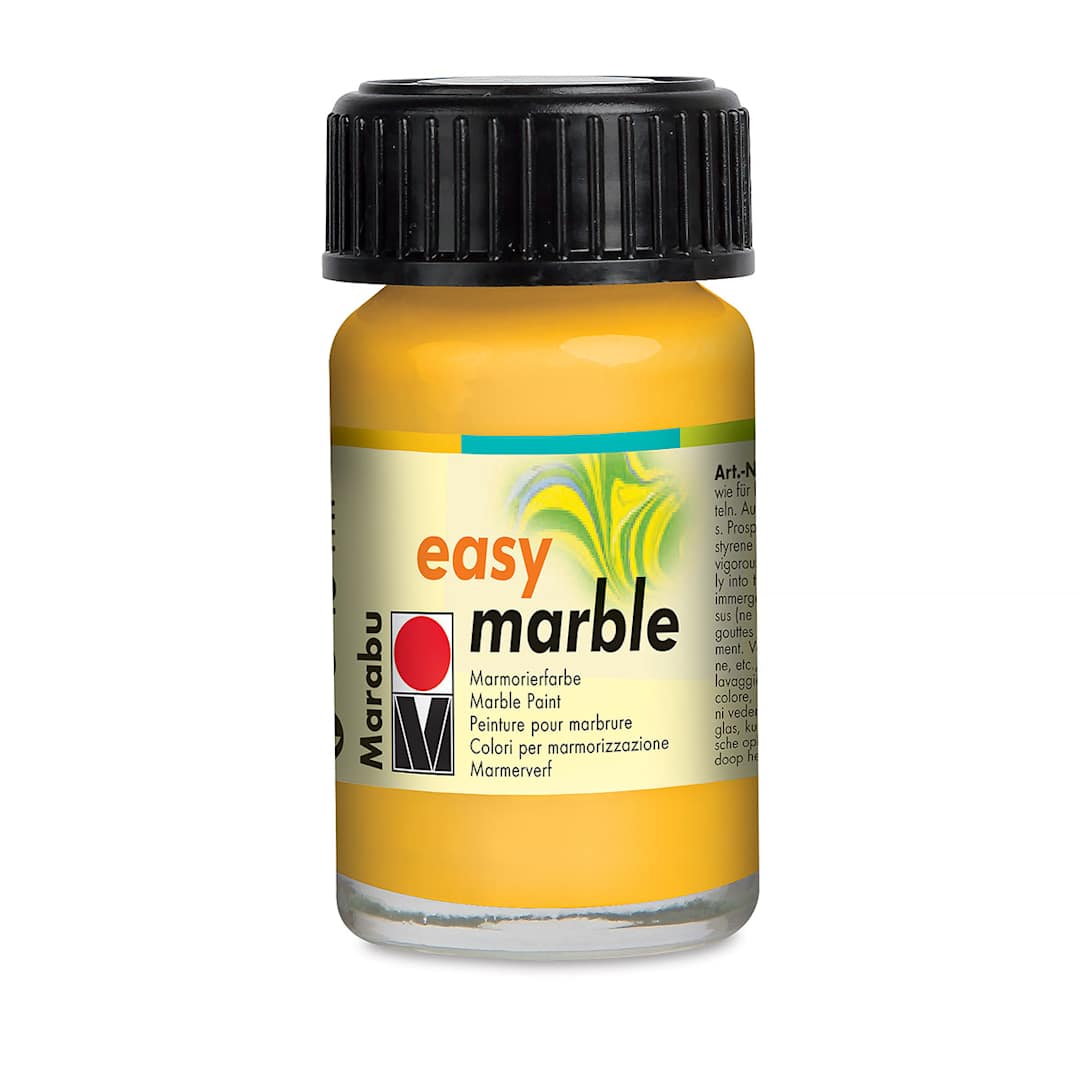 Open in modal - Marabu Easy Marble - Medium Yellow