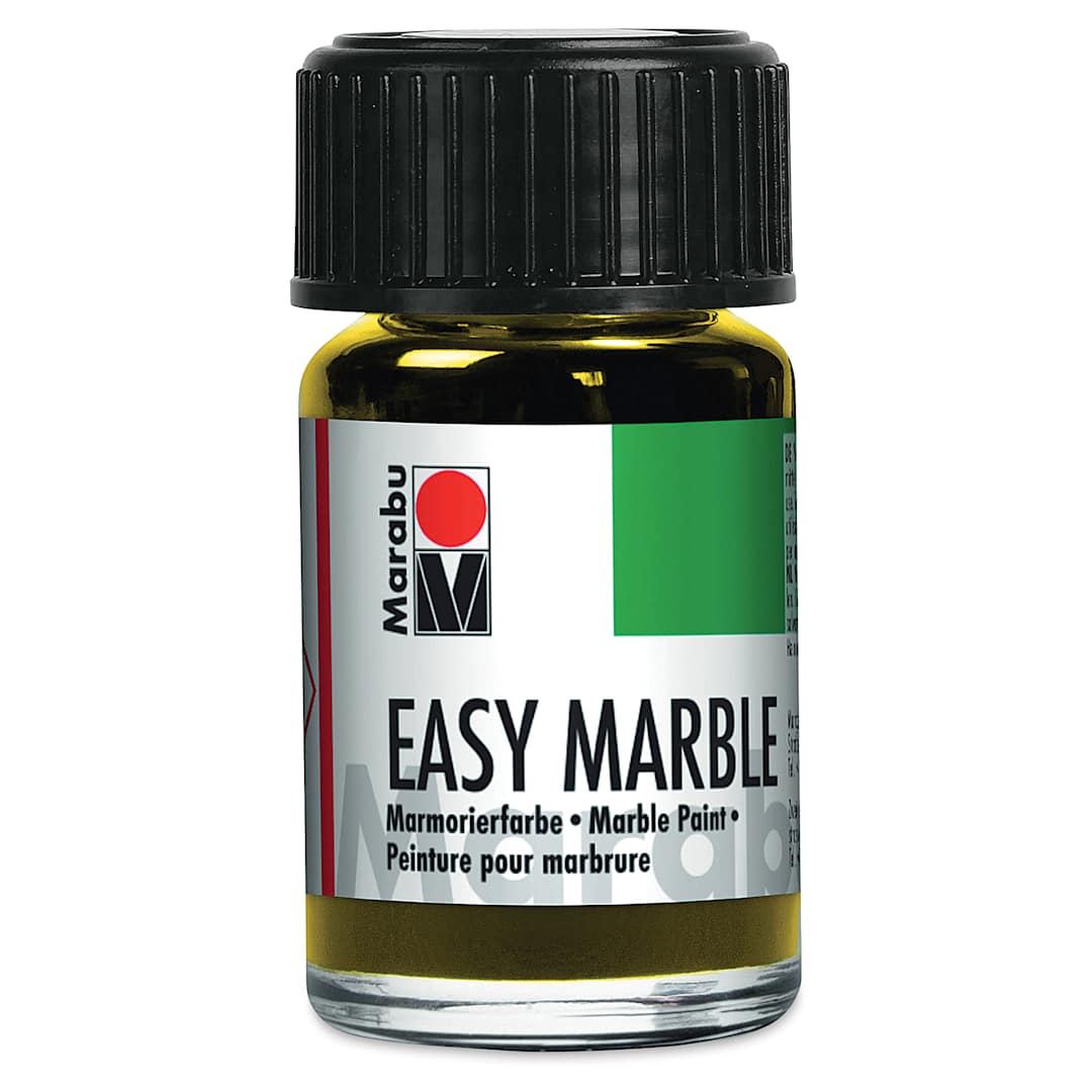 Open in modal - Marabu Easy Marble  - Lemon, 15 ml