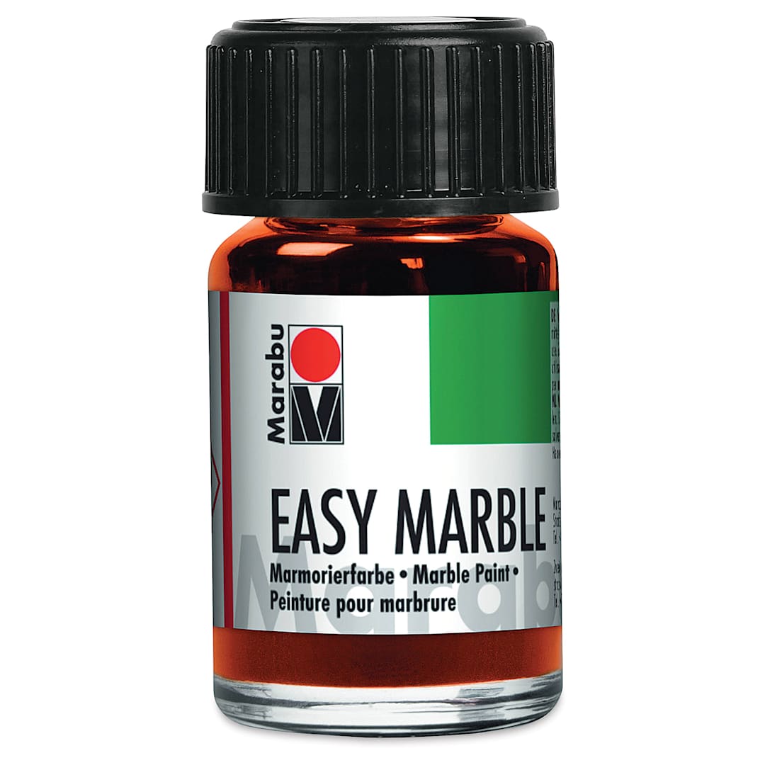 Open in modal - Marabu Easy Marble - Orange, 15 ml