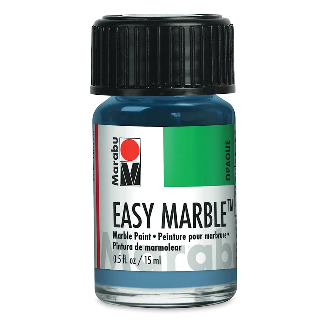 Open in modal - Marabu Easy Marble - Grey Blue, 15 ml