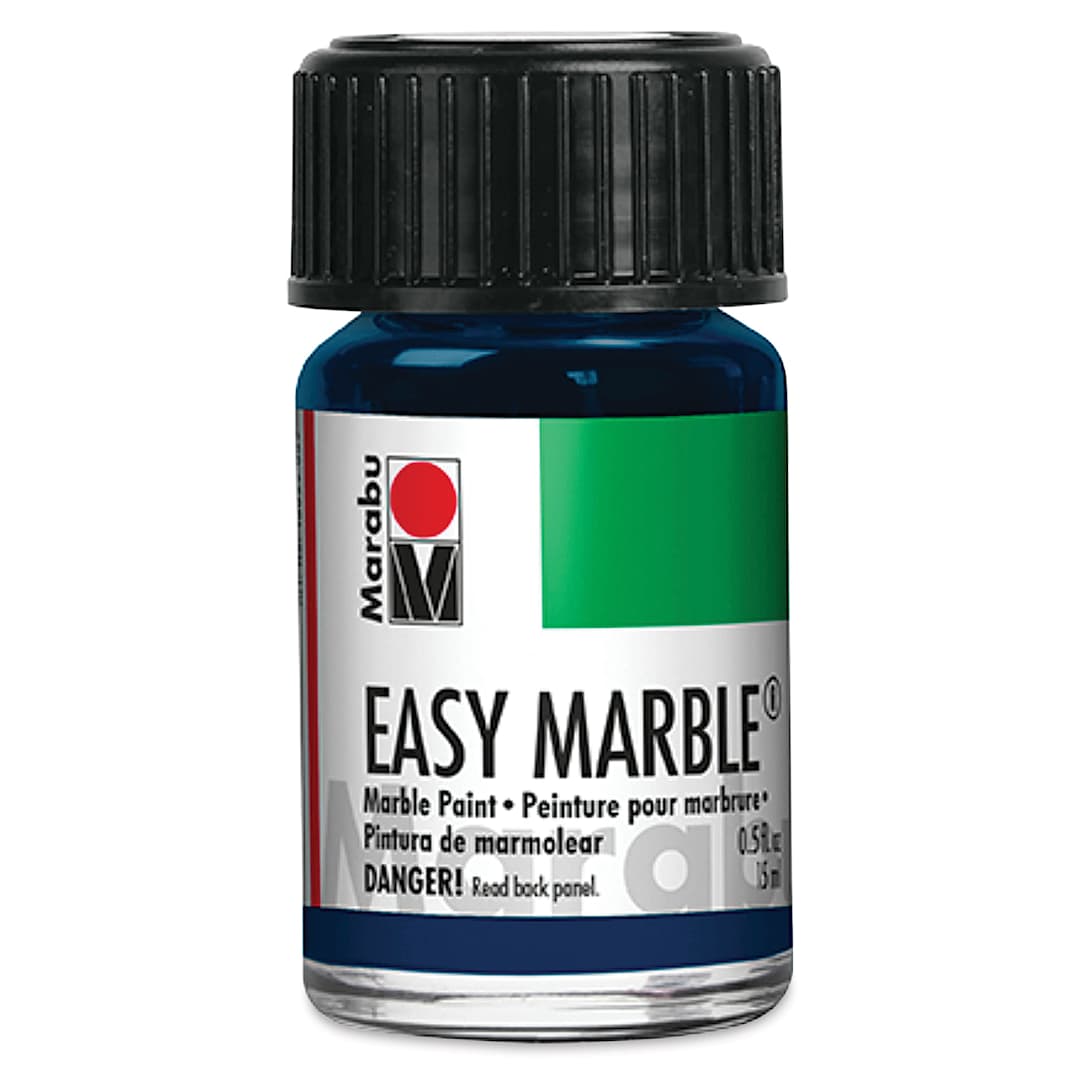 Open in modal - Marabu Easy Marble - Dark Denim, 15 ml