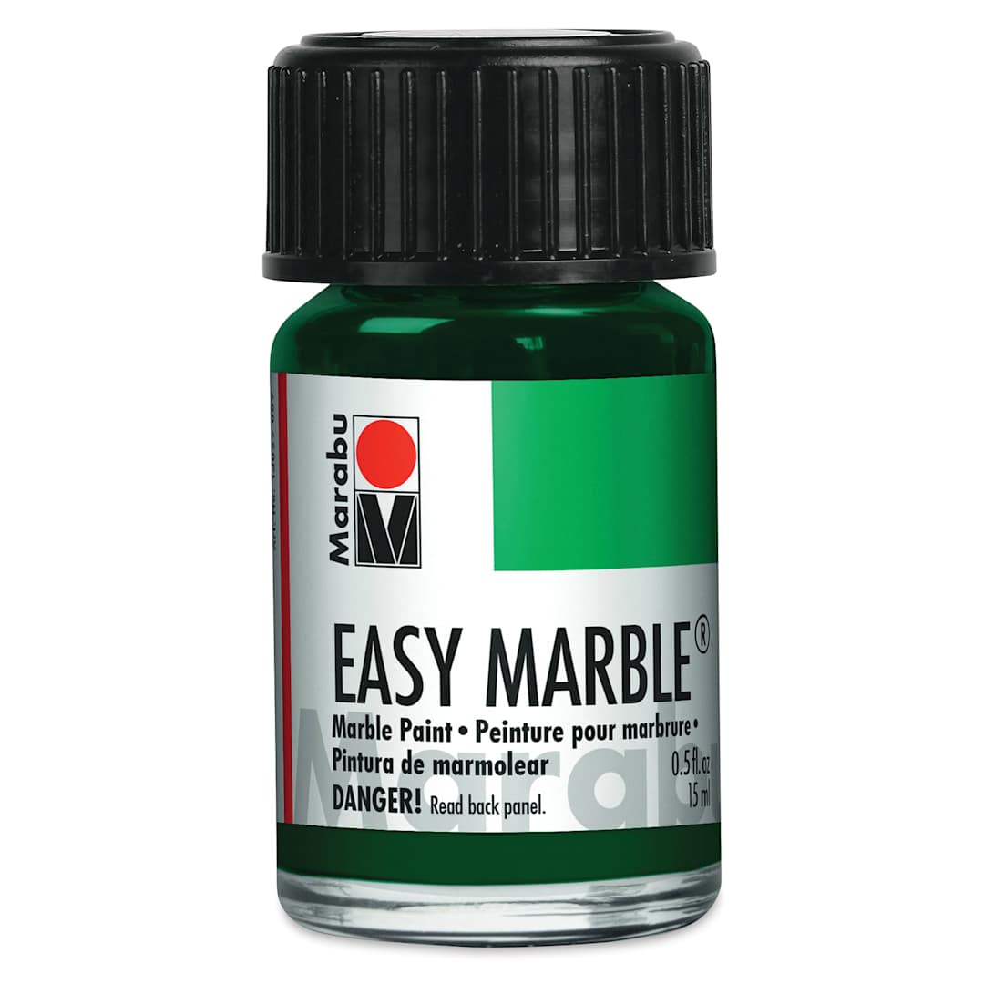 Open in modal - Marabu Easy Marble Paint - Pine Green, 15 ml