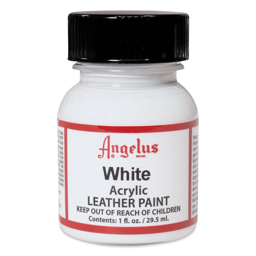Open in modal - Angelus Leather Paint - 1 oz, White